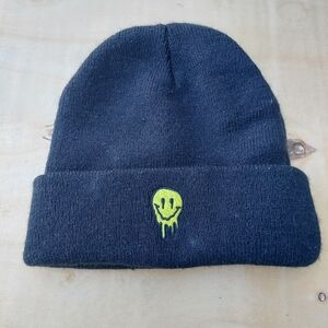 Artist Collection Trippy Beanie Hat Black Winter